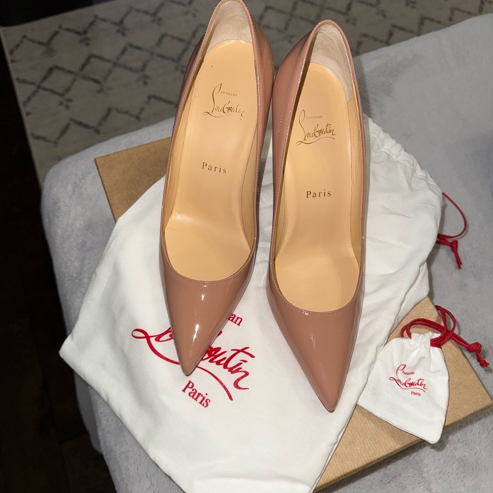Christian Louboutin Women's Tan Pumps